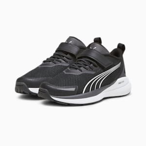 Kruz Kids' Sneakers, PUMA Black-PUMA White-Dark Coal-PUMA Silver, extralarge-GBR