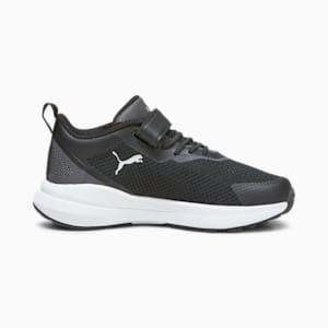 Kruz Little Kids' Sneakers, PUMA Black-PUMA White-Dark Coal-PUMA Silver, extralarge