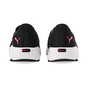 ウィメンズ ランニング ソフトライド ソフィア スリッポン スニーカー, PUMA Black-Ravish, extralarge-JPN