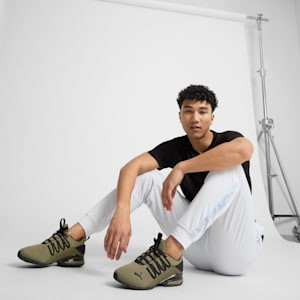 LANVIN x Gallery Department lace-up sneakers, Dark Green Moss-Cheap Jmksport Jordan Outlet Black, extralarge