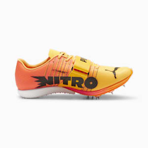 evoSPEED NITRO™ Long-Jump 2 Track & Field Unisex Shoes, Sun Stream-Sunset Glow-PUMA Black, extralarge