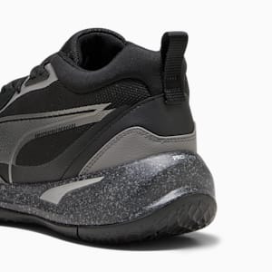 Tenis de basquetbol Playmaker Pro Trophies, Puma Aged Silver-Cast Iron-PUMA Black, extralarge