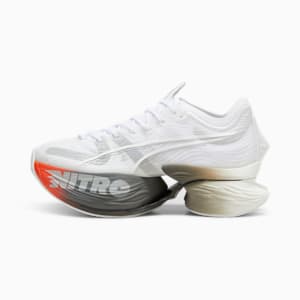 Fastroid Unisex Sneakers, PUMA White-PUMA Silver-Cherry Tomato, extralarge-IND