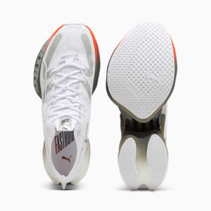 Fastroid Unisex Sneakers, PUMA White-PUMA Silver-Cherry Tomato, extralarge-IND