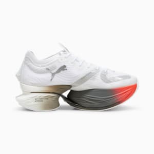 Fastroid Unisex Sneakers, PUMA White-PUMA Silver-Cherry Tomato, extralarge-IND