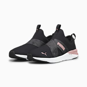 Tenis para correr Better Foam para mujer, PUMA Black-Future Pink-PUMA White, extralarge