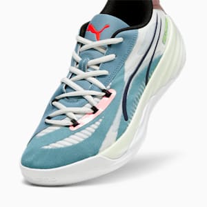 All-Pro NITRO Men's Basketball Shoes, Bold Blue-Dark Clove-Pro Green-Fire Orchid-Koral Ice, extralarge