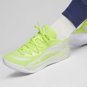 All-Pro NITRO™ Men's Basketball Shoes, Lime Squeeze-PUMA White, extralarge