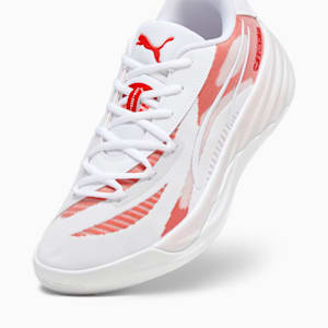 Tenis de basquetbol All-Pro NITRO Team, PUMA White-For All Time Red, extralarge