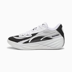 All-Pro NITRO™ SHOWTIME Team Men's Basketball Shoes, PUMA White-PUMA Black, extralarge
