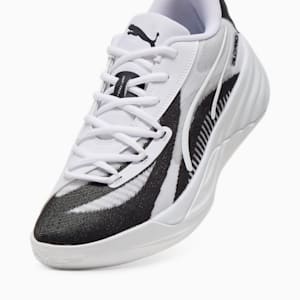 メンズ オールプロ ニトロ チーム バスケットボールシューズ, PUMA White-PUMA Black, extralarge-JPN