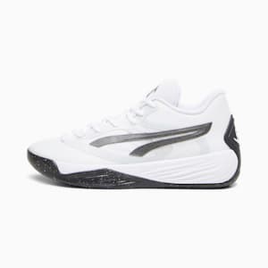 Souliers de basketball Stewie 2 Team Femmes, PUMA White-PUMA Black, extralarge