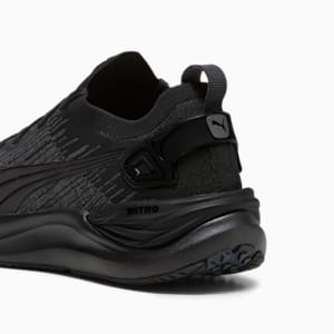 Electrify NITRO 3 Knit Men's Running Shoes, PUMA Black-Strong Gray, extralarge-IND