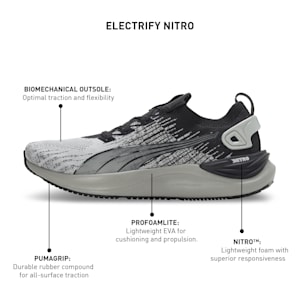 Electrify NITRO™ 3 Knit Men's Running Shoes, PUMA Black-Strong Gray, extralarge-IND
