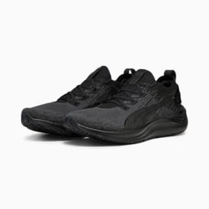 Electrify NITRO 3 Knit Men's Running Shoes, PUMA Black-Strong Gray, extralarge-IND