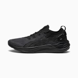 Electrify NITRO 3 Knit Men's Running Shoes, PUMA Black-Strong Gray, extralarge-IND