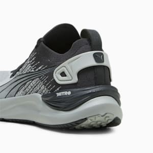 Tenis mens correr Electrify NITRO 3 Knit mens hombre, Dark Coal-Concrete Gray, extralarge