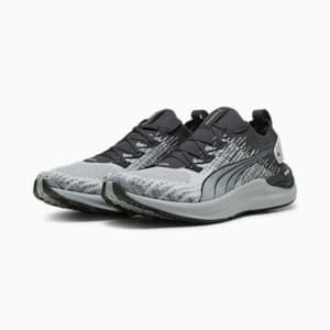 Tenis mens correr Electrify NITRO 3 Knit mens hombre, Dark Coal-Concrete Gray, extralarge