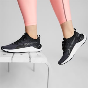 Electrify NITRO 3 Knit Women's Running Shoes, PUMA Black-PUMA White, extralarge-IND