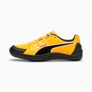 evoSPEED Throw 10.5 Men's Spikes, Sun Stream-PUMA Black-PUMA White, extralarge