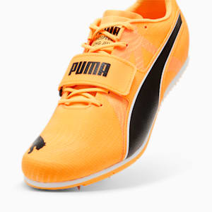 メンズ エヴォスピード ロングジャンプ 11 ウルトラウィーブ 陸上用スパイク, Sun Stream-Sunset Glow-PUMA Black, extralarge-JPN