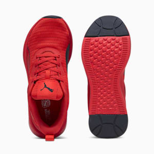 キッズ フライヤー ライト ランニングシューズ 22-25cm, For All Time Red-PUMA Black, extralarge-JPN