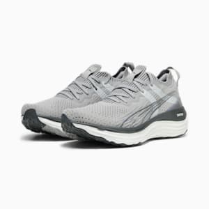 ForeverRun NITRO™ Knit Men's Axel running Shoes, Concrete Gray-Flat Dark Gray, extralarge