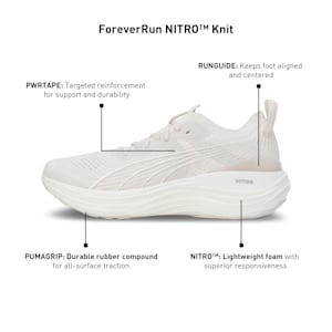 ForeverRun NITRO™ Knit Men's Running Shoes, Alpine Snow-Warm White, extralarge-IND