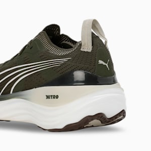 ForeverRun NITRO™ Knit Men's Running Shoes, Dark Olive-PUMA White, extralarge-IND
