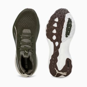 ForeverRun NITRO™ Knit Men's Running Shoes, Dark Olive-PUMA White, extralarge-IND