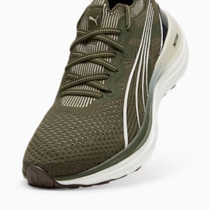 ForeverRun NITRO™ Knit Men's Running Shoes, Dark Olive-PUMA White, extralarge