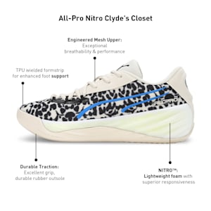 Clyde's Closet All-Pro NITRO™ Unisex Basketball Shoes, Alpine Snow, extralarge-IND