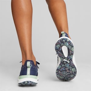 ウィメンズ ゴルフ PUMA × LIBERTY イグナイト マリブ スパイクレスシューズ, Navy Blazer, extralarge-JPN