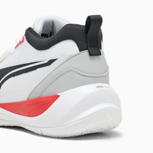 Tenis de basquetbol Playmaker Pro Plus, PUMA White-For All Time Red, extralarge