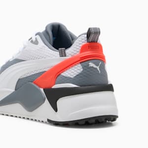 メンズ ゴルフ GS-X エフェクト スパイクレス シューズ, PUMA White-Gray Tile-Red Blast, extralarge-JPN
