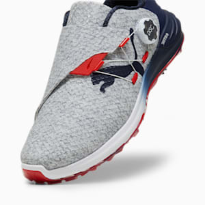 メンズ ゴルフ ファントムキャット ニトロ ディスク スパイクレスシューズ, PUMA White-Deep Navy-For All Time Red, extralarge-JPN