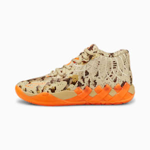 MB.01 Digital Camo Basketball Shoes, Pale Khaki-Ultra Orange