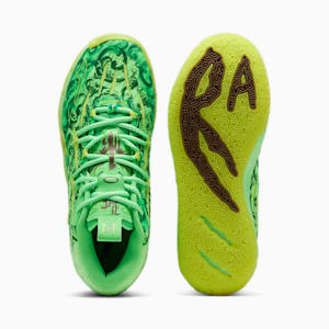 PUMA x LAFRANCE MB.03 Unisex Basketball Shoes, Fluro Green Pes-PUMA Green-Fluro Yellow Pes, extralarge-IND