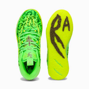 PUMA x LAMELO BALL MB.03 LaFrancé Men's Basketball Shoes, Fluro Green Pes-PUMA Green-Fluro Yellow Pes, extralarge