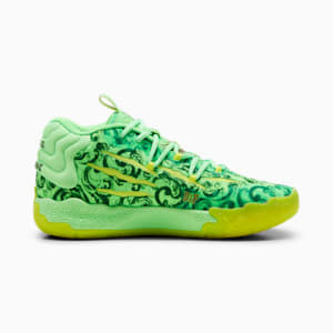 PUMA x LAFRANCE MB.03 Unisex Basketball Shoes, Fluro Green Pes-PUMA Green-Fluro Yellow Pes, extralarge-IND