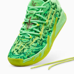 PUMA x LAFRANCE MB.03 Unisex Basketball Shoes, Fluro Green Pes-PUMA Green-Fluro Yellow Pes, extralarge-IND