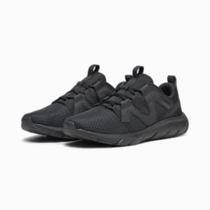 ユニセックス ソフトライド フレックス バイタル ランニングシューズ, PUMA Black-Cast Iron, extralarge-JPN