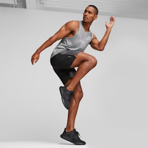 メンズ ソフトライド フレックス バイタル ワイド ランニングシューズ, PUMA Black-Cast Iron, extralarge-JPN