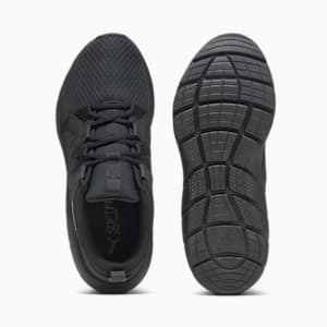 メンズ ソフトライド フレックス バイタル ワイド ランニングシューズ, PUMA Black-Cast Iron, extralarge-JPN