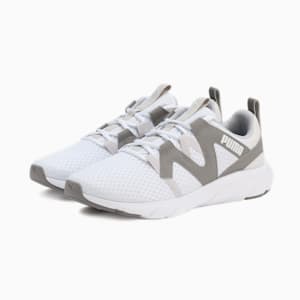 ユニセックス ソフトライド フレックス バイタル ランニングシューズ, PUMA White-Stormy Slate-Feather Gray, extralarge-JPN