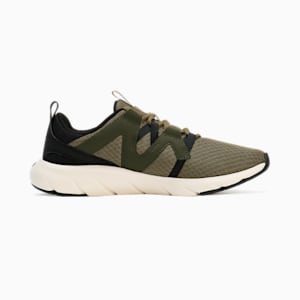 ユニセックス ソフトライド フレックス バイタル ランニングシューズ, PUMA Olive-Dark Olive-PUMA Black, extralarge-JPN