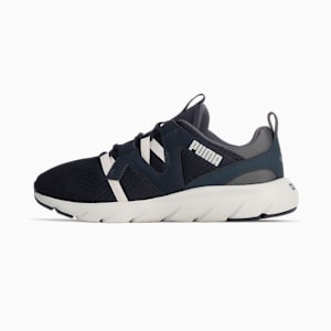 ユニセックス ソフトライド フレックス バイタル ワイド ランニングシューズ, New Navy-Strong Gray, extralarge-JPN