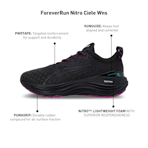 PUMA x CIELE ForeverRun NITRO™ Women's Running Shoes, PUMA Black, extralarge-IND