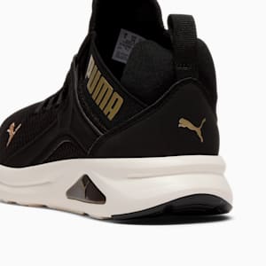 Tenis Enzo 2 Revamp para mujer, PUMA Black-PUMA Gold, extralarge