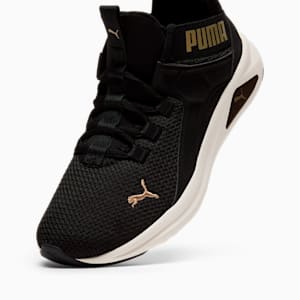 Tenis Enzo 2 Revamp para mujer, PUMA Black-PUMA Gold, extralarge